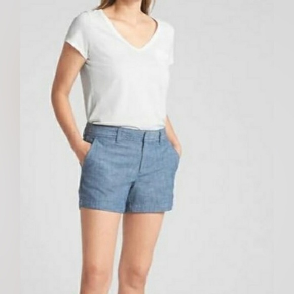 Gap Chambray City Short - Picture 1 of 7